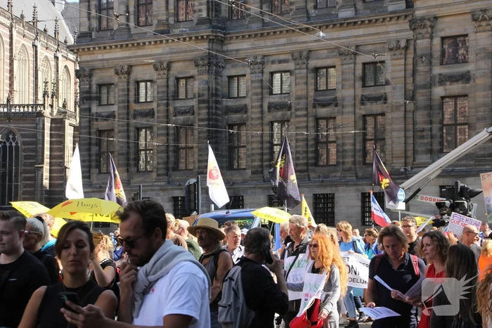 Grote demonstratie tegen coronamaatregelen