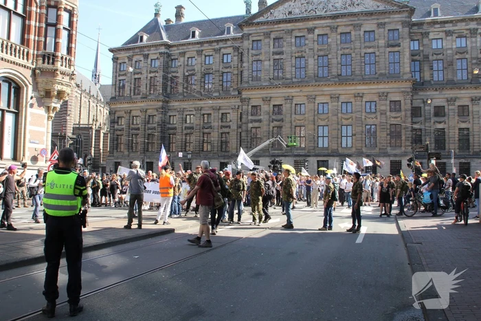 Grote demonstratie tegen coronamaatregelen