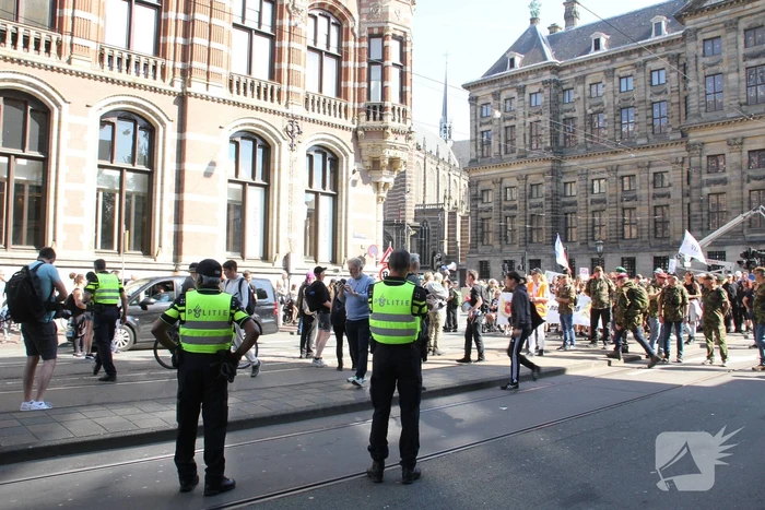 Grote demonstratie tegen coronamaatregelen