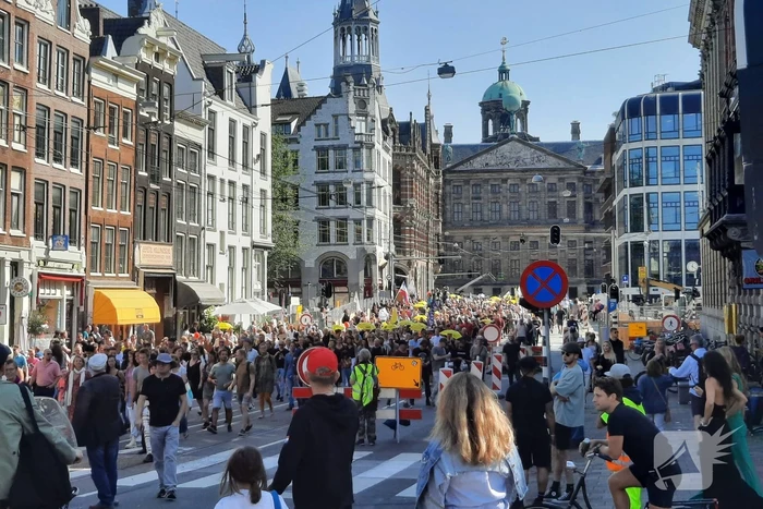 Grote demonstratie tegen coronamaatregelen