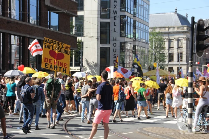 Grote demonstratie tegen coronamaatregelen