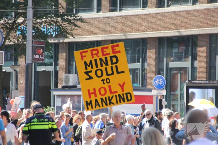 Grote demonstratie tegen coronamaatregelen