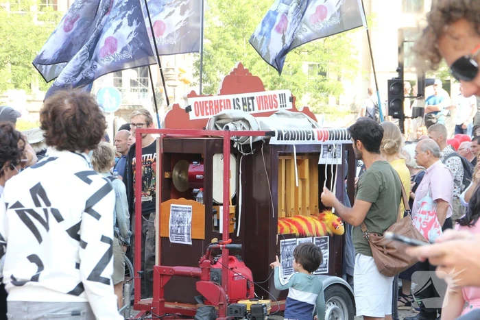 Grote demonstratie tegen coronamaatregelen