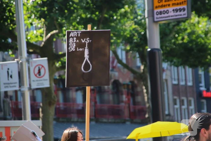 Grote demonstratie tegen coronamaatregelen