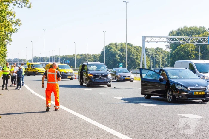 Kind gewond bij kop-staartbotsing