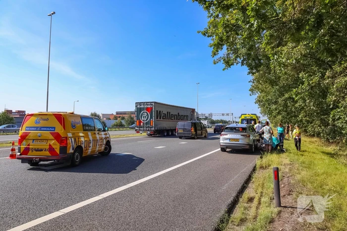 Kind gewond bij kop-staartbotsing