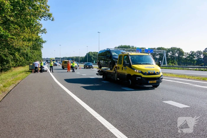 Kind gewond bij kop-staartbotsing