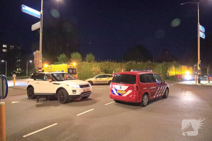 Schade aan personenauto's door ongeval