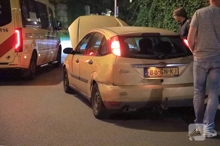 Schade aan personenauto's door ongeval