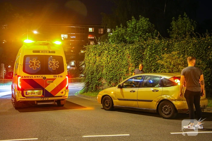 Schade aan personenauto's door ongeval