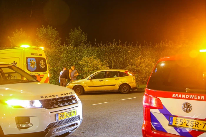 Schade aan personenauto's door ongeval