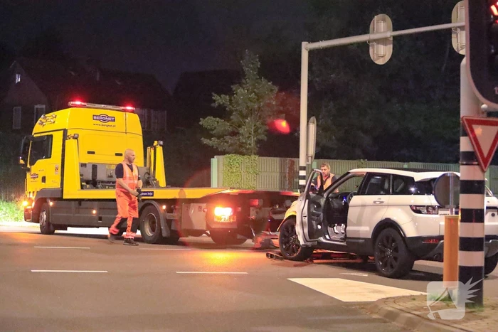 Schade aan personenauto's door ongeval