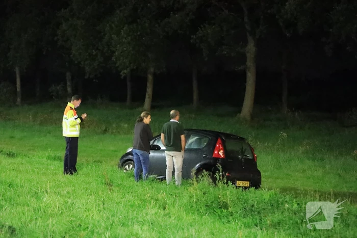 Bestuurder spoorloos na ongeval
