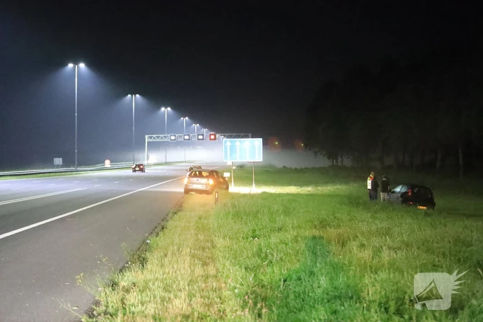 Bestuurder spoorloos na ongeval