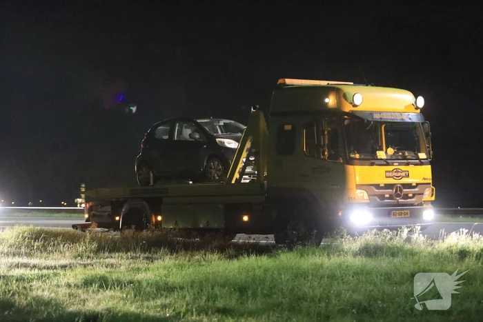 Bestuurder spoorloos na ongeval