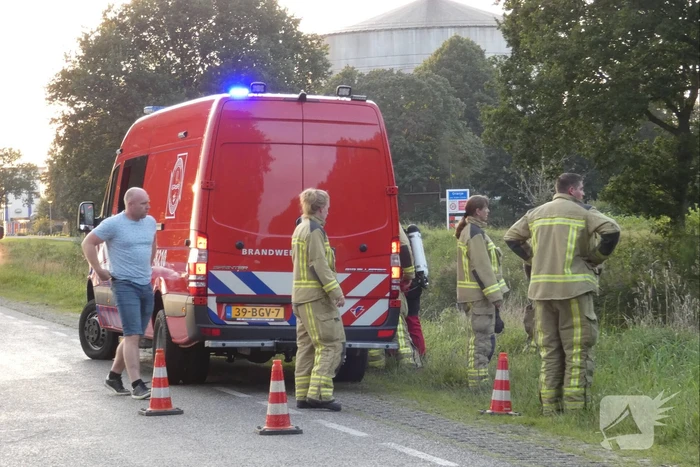 Grote zoekactie in Oranjekanaal na vondst motorhelm
