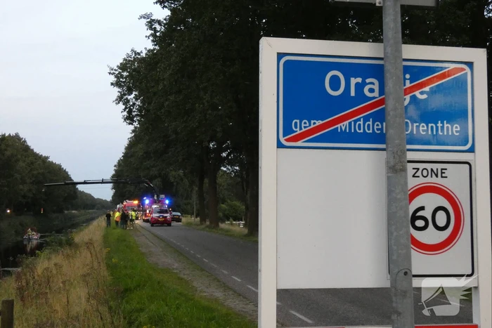 Grote zoekactie in Oranjekanaal na vondst motorhelm