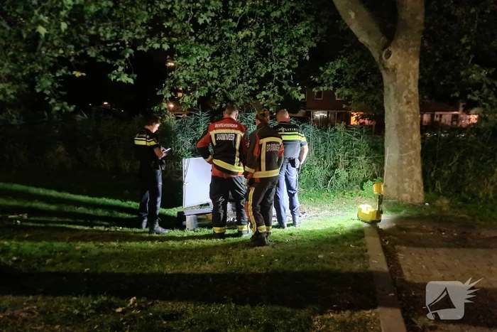 Straatkast beschadigd door brand