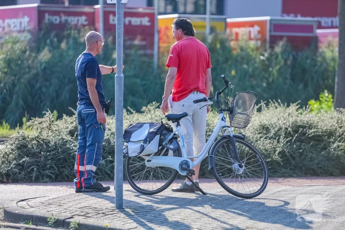 Fietsster gewond bij botsing met scooter