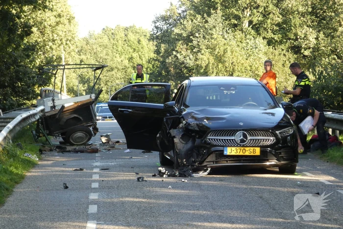 Zwaargewonde na ongeval met rijtuig