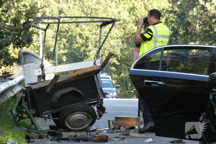 Zwaargewonde na ongeval met rijtuig
