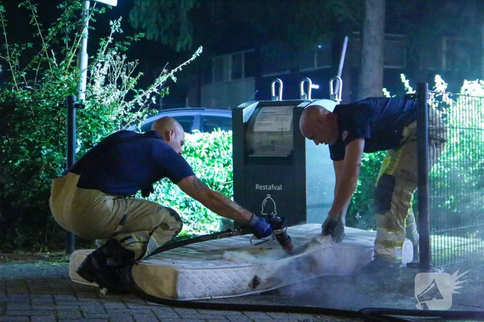 Opnieuw brand in matras
