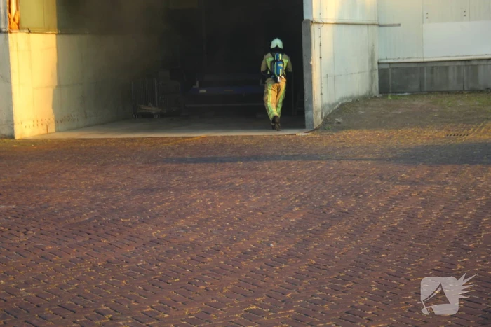 Veel rookontwikkeling bij brand in bedrijfspand Vleems Food