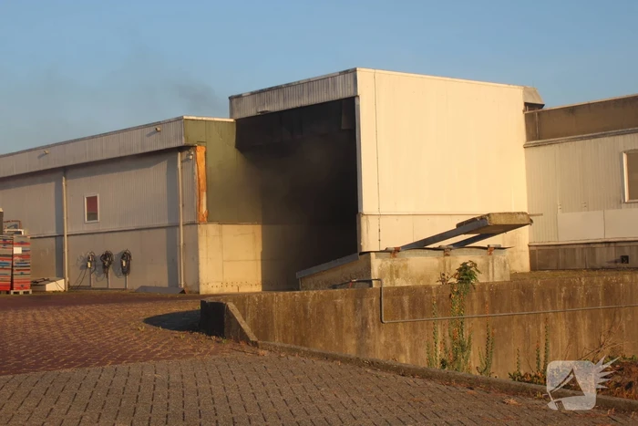 Veel rookontwikkeling bij brand in bedrijfspand Vleems Food