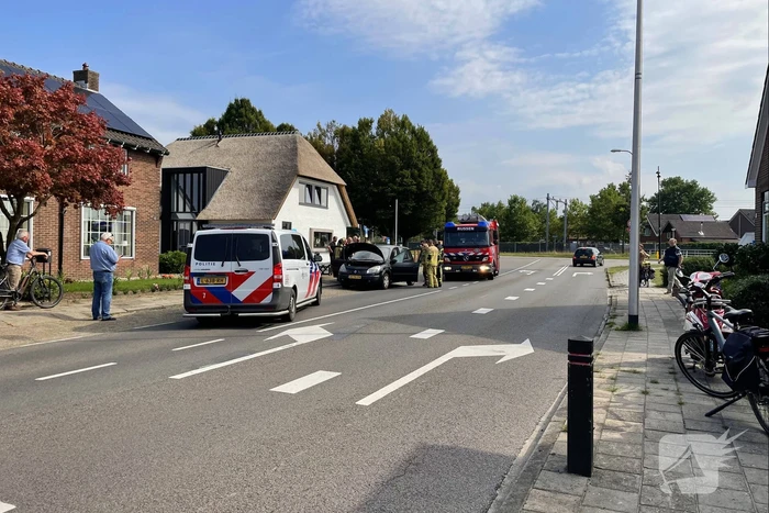 Brand in personenwagen snel geblust