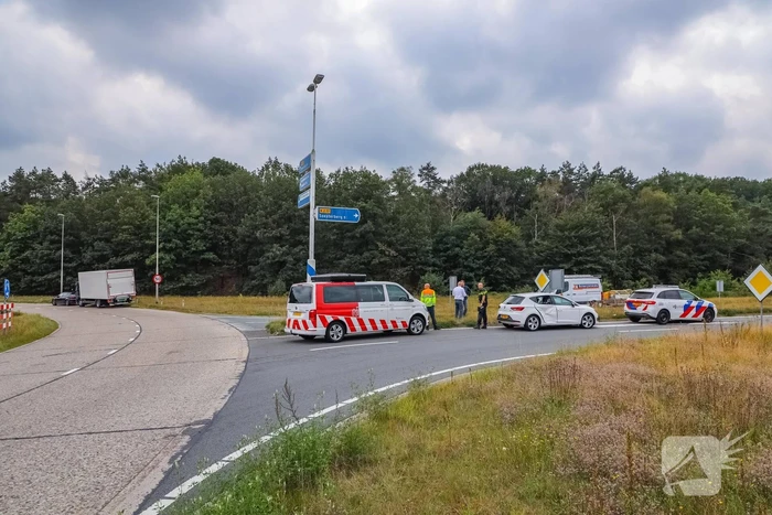 Aanrijding bij proefrit met vrachtwagen