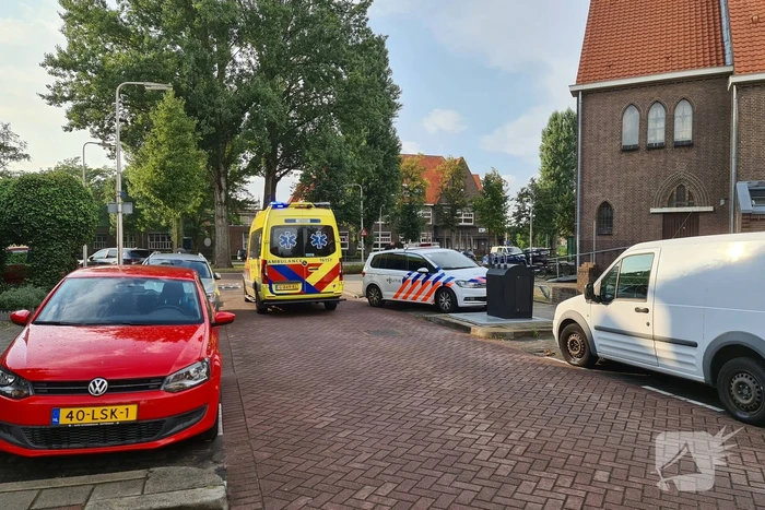 Traumahelikopter trekt veel bekijks