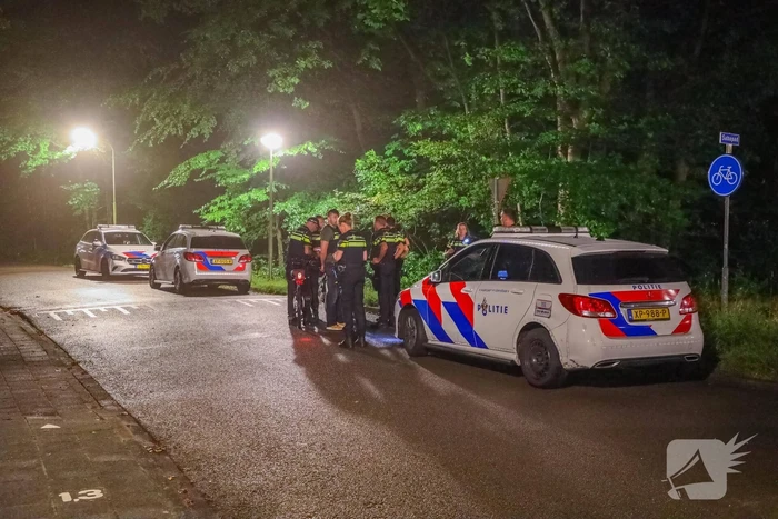 Politiehelikopter zoekt mee tijdens zoekactie