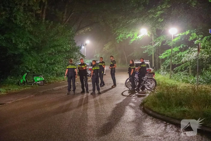 Politiehelikopter zoekt mee tijdens zoekactie