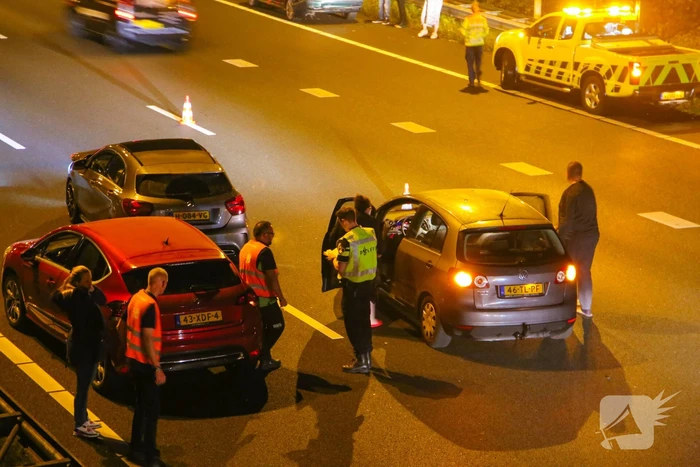 Meerdere voertuigen betrokken bij aanrijding