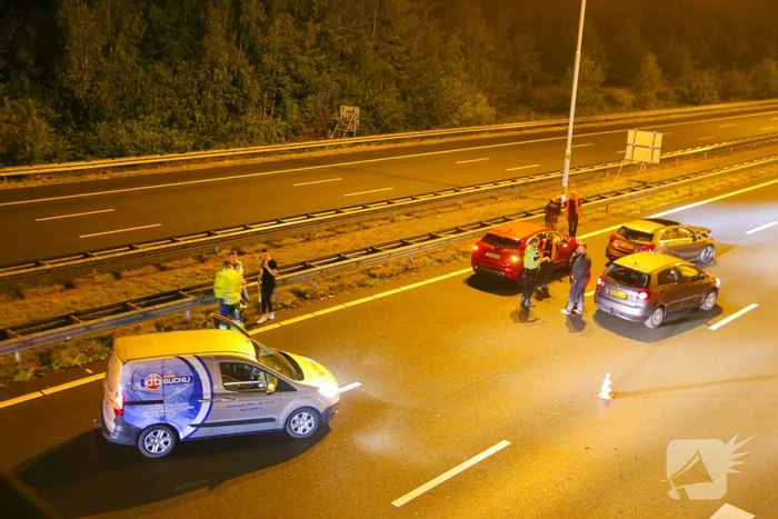 Meerdere voertuigen betrokken bij aanrijding