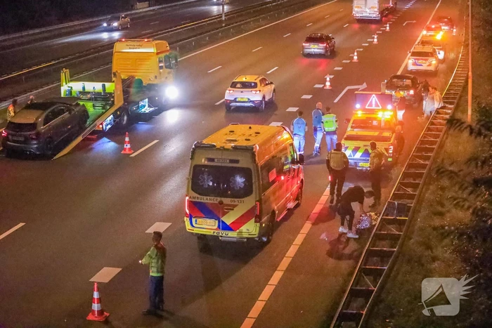 Meerdere voertuigen betrokken bij aanrijding