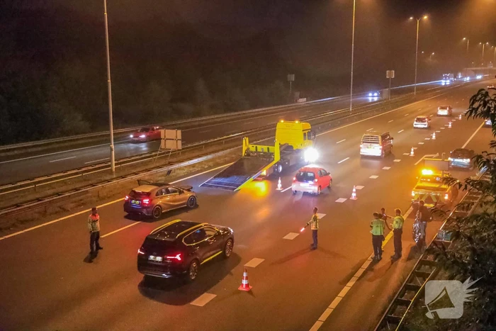 Meerdere voertuigen betrokken bij aanrijding