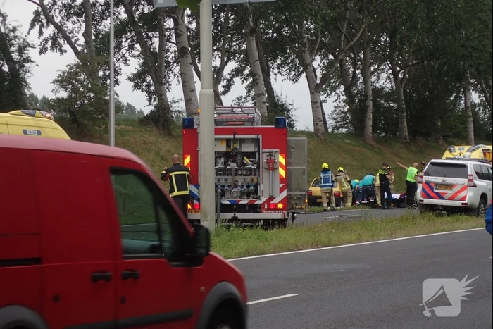 Veel schade bij ongeval