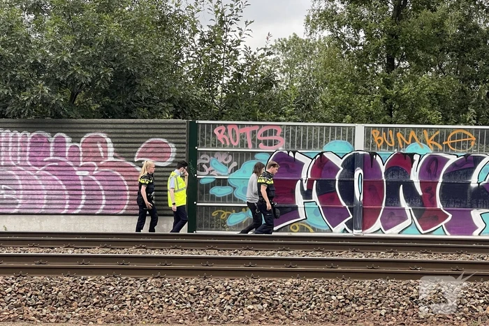 Treinverkeer stilgelegd door persoon op spoor