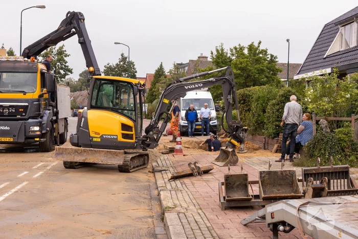 Opnieuw bewoners zonder water na waterleidingbreuk