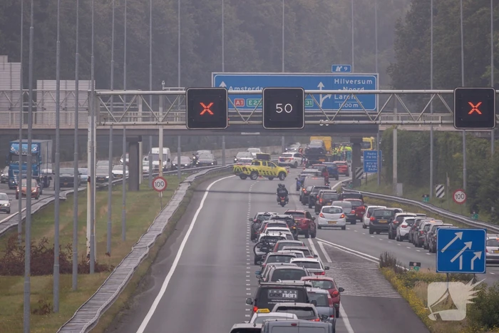 ongeval rijksweg a1 laren