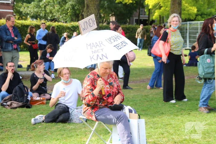 Grooste demonstratie tegen woningschaarste
