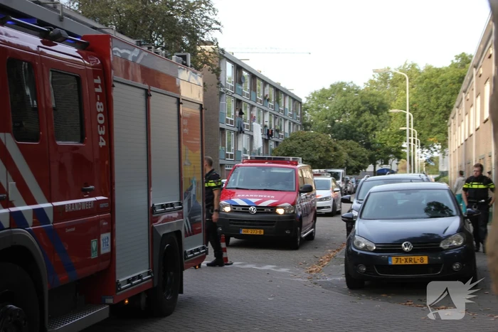 Brandweer ingezet voor gaslekkage in woning