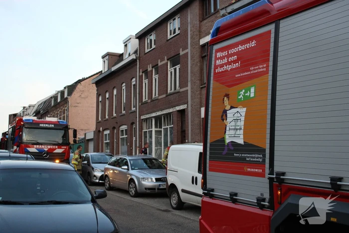 Woning vol rook door brand