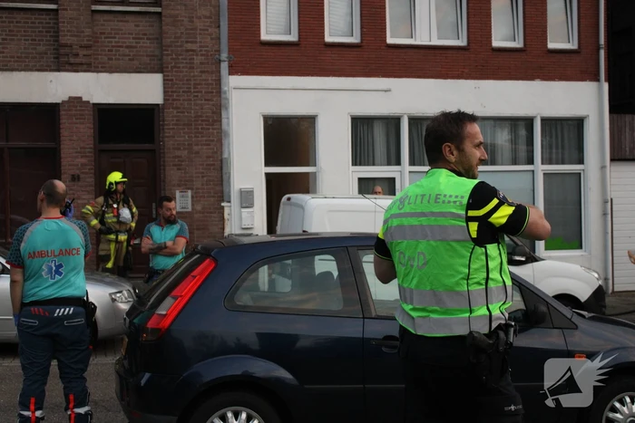 Woning vol rook door brand