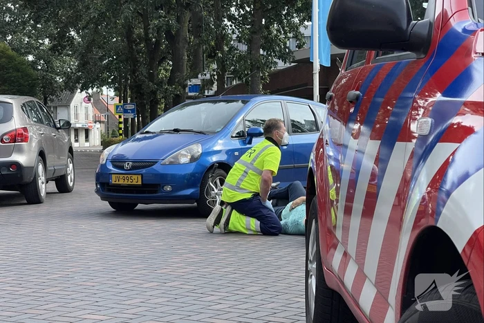 E-biker aangereden door automobiliste