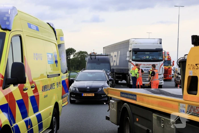 Meerdere gewonden en verkeersinfarct door ongeval