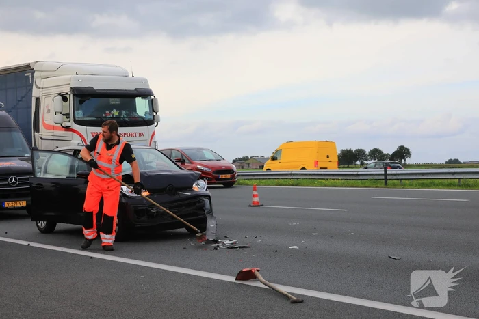 Meerdere gewonden en verkeersinfarct door ongeval