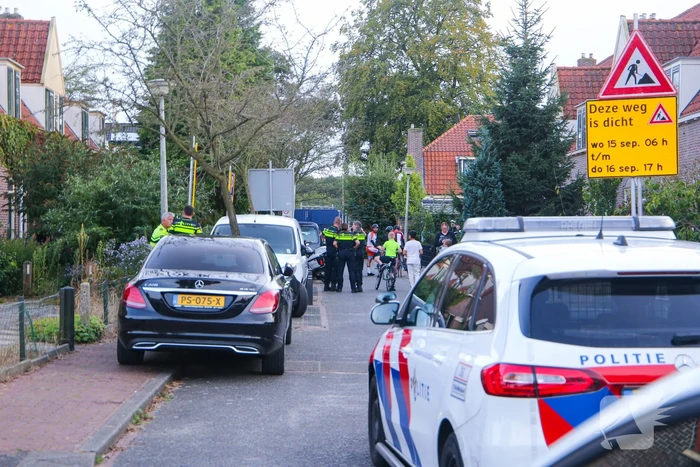 Grote politieopkomst door incident
