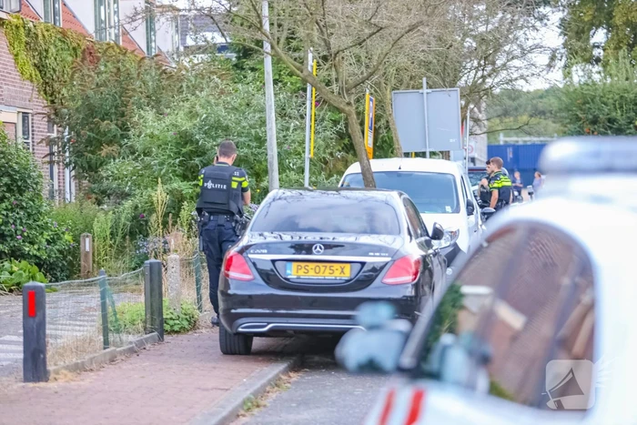 Grote politieopkomst door incident